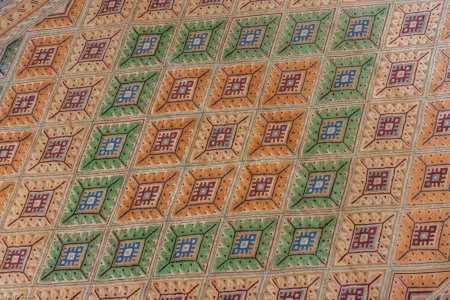 Hand-Knotted Fine Mushwani Rug From Afghanistan