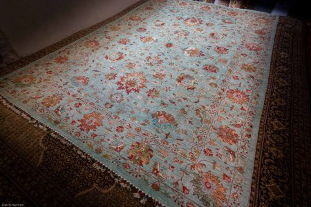 Hand-Knotted Sultanabad Rug From Afghanistan