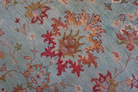 Hand-Knotted Sultanabad Rug From Afghanistan