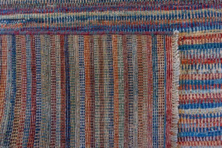 Hand-Knotted Berber Natural Rug From Afghanistan