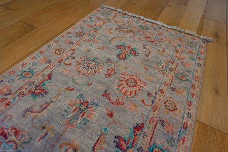 Hand-Knotted Sultanabad Rug From Afghanistan