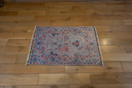 Hand-Knotted Sultanabad Rug From Afghanistan