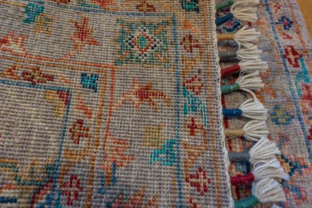 Hand-Knotted Sultanabad Rug From Afghanistan