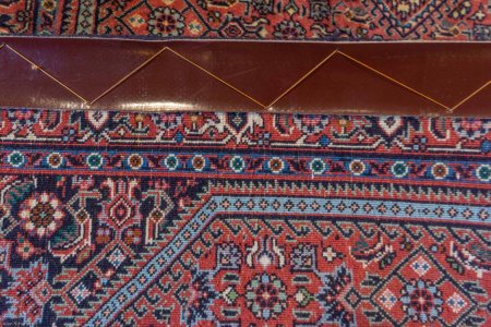 Hand-Knotted Bidjar Runner From Iran (Persian)