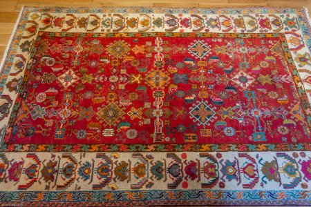 Hand-Knotted Qashgai Rug From Iran (Persian)