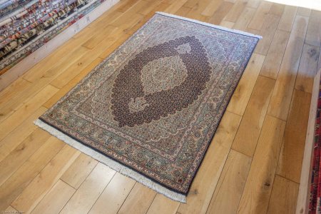 Hand-Knotted Tabriz Rug From Iran (Persian)