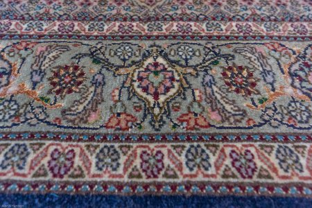 Hand-Knotted Tabriz Rug From Iran (Persian)