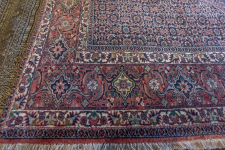 Hand-Knotted Bidjar Rug From Iran (Persian)