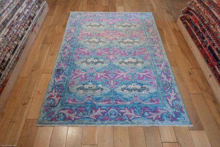 Hand-Knotted Arts&crafts Rug From Pakistan