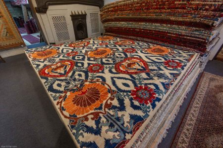 Hand-Knotted Arts&crafts Rug From Pakistan