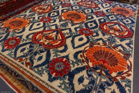 Hand-Knotted Arts&crafts Rug From Pakistan