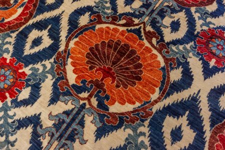 Hand-Knotted Arts&crafts Rug From Pakistan