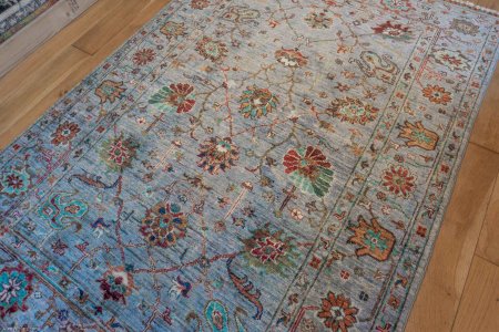 Hand-Knotted Sultanabad Rug From Afghanistan