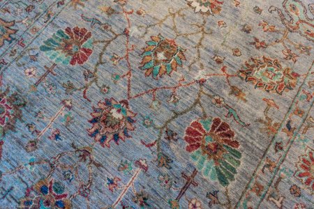 Hand-Knotted Sultanabad Rug From Afghanistan