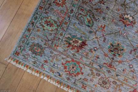 Hand-Knotted Sultanabad Rug From Afghanistan