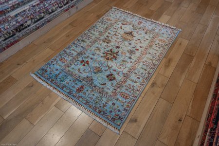 Hand-Knotted Sultanabad Rug From Afghanistan