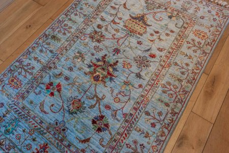 Hand-Knotted Sultanabad Rug From Afghanistan