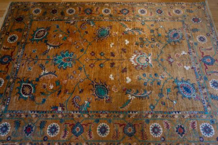 Hand-Knotted Sultanabad Rug From Afghanistan