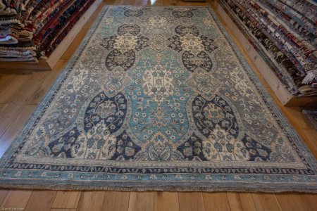 Hand-Knotted Sultanabad Rug From Afghanistan