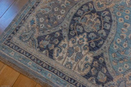Hand-Knotted Sultanabad Rug From Afghanistan