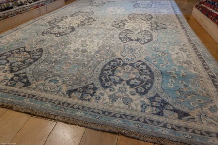 Hand-Knotted Sultanabad Rug From Afghanistan