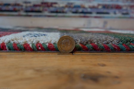 Hand-Knotted Gabbeh Rug From Iran (Persian)