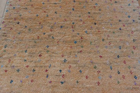 Hand-Knotted Gabbeh Rug From Iran (Persian)