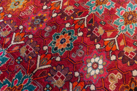 Hand-Knotted Qashgai Rug From Iran (Persian)