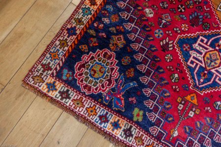 Hand-Knotted Qashgai Rug From Iran (Persian)