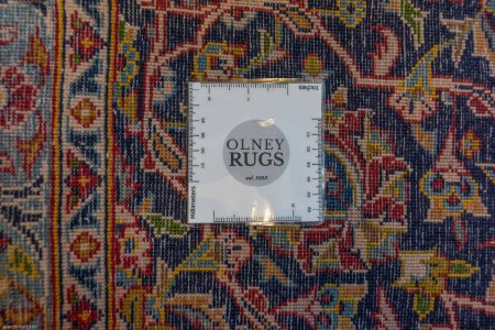 Hand-Knotted Kashan Rug From Iran (Persian)