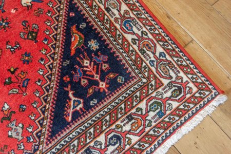 Hand-Knotted Nasrabad Rug From Iran (Persian)