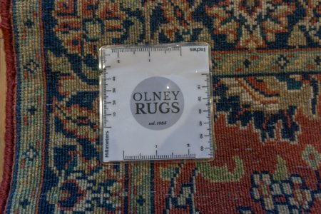 Hand-Knotted Mashad Palace Rug From India