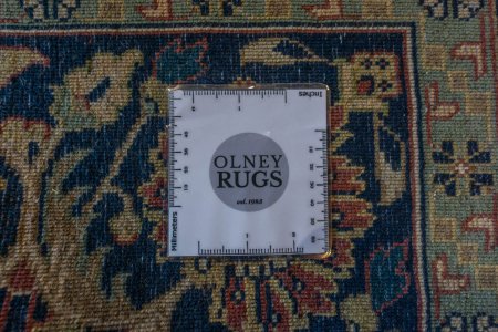 Hand-Knotted Mashad Palace Rug From India