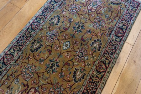 Hand-Knotted Mashad Palace Rug From India