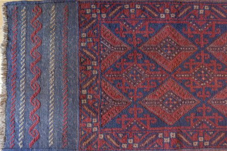 Hand-Knotted Mushwani Runner From Afghanistan