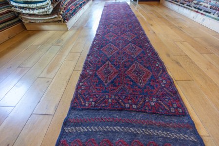 Hand-Knotted Mushwani Runner From Afghanistan