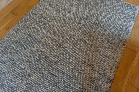 Hand-Knotted Sphere Rug From India