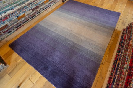 Hand-Knotted Rothco Rug From India