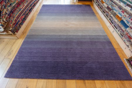 Hand-Knotted Rothco Rug From India