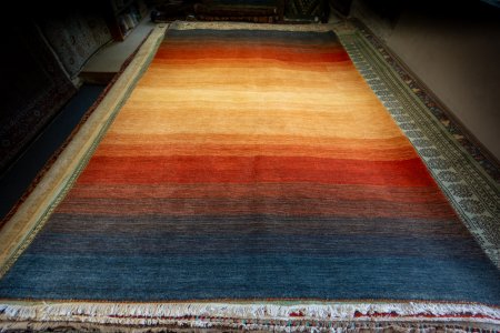 Hand-Knotted Rothco Rug From India