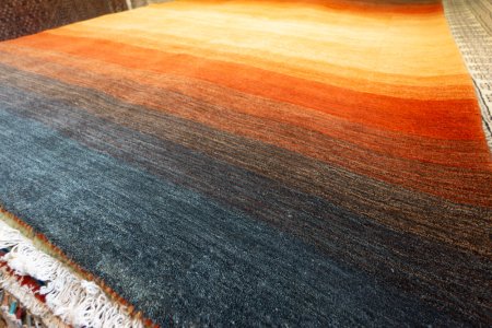 Hand-Knotted Rothco Rug From India