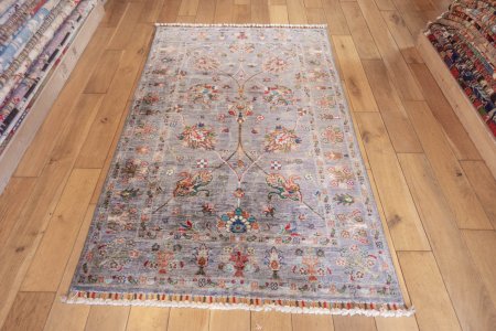 Hand-Knotted Sultanabad Rug From Afghanistan