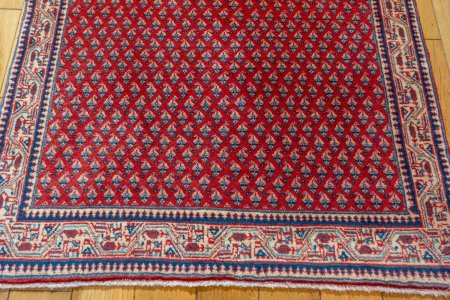 Hand-Knotted Mir Rug From Iran (Persian)