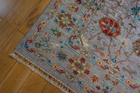 Hand-Knotted Sultanabad Rug From Afghanistan
