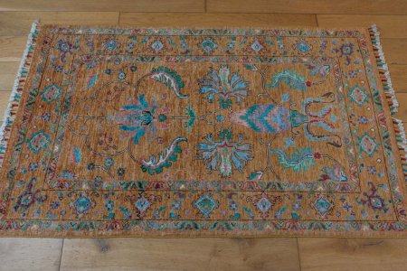 Hand-Knotted Sultanabad Rug From Afghanistan