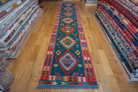 Hand-Made Mazar Kilim From Afghanistan