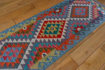 Hand-Made Mazar Kilim From Afghanistan