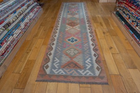 Hand-Made Mazar Kilim From Afghanistan