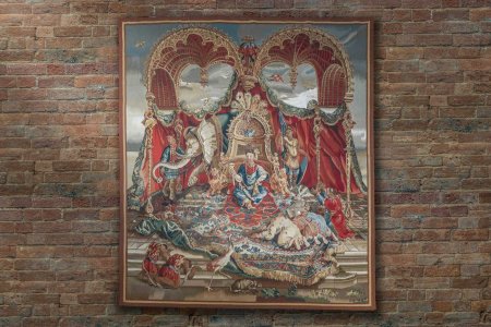 Hand-Made Renaisance Aubusson Wall Hanging From China