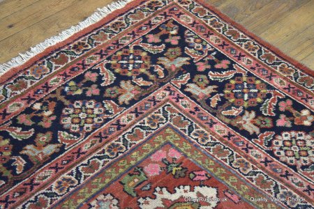 Hand-Knotted Mahal Carpet From Iran (Persian)
